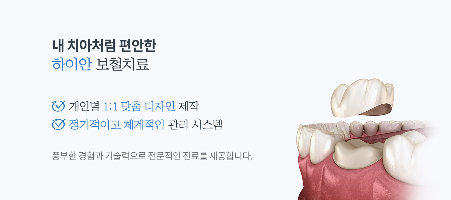 하이안 보철 진료